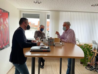 von links nach rechts: Markus Stein, Michael Simon, Hans-Dirk Nies